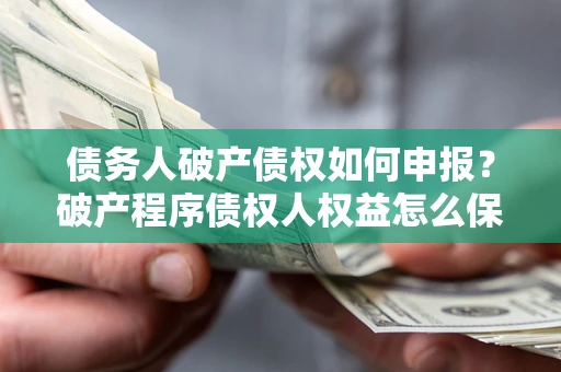 武汉债务人破产债权如何申报？破产程序债权人权益怎么保障？