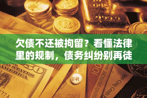 武汉欠债不还被拘留？看懂法律里的规制，债务纠纷别再徒劳奔波