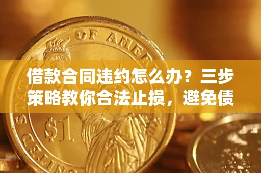 武汉借款合同违约怎么办？三步策略教你合法止损，避免债务危机升级
